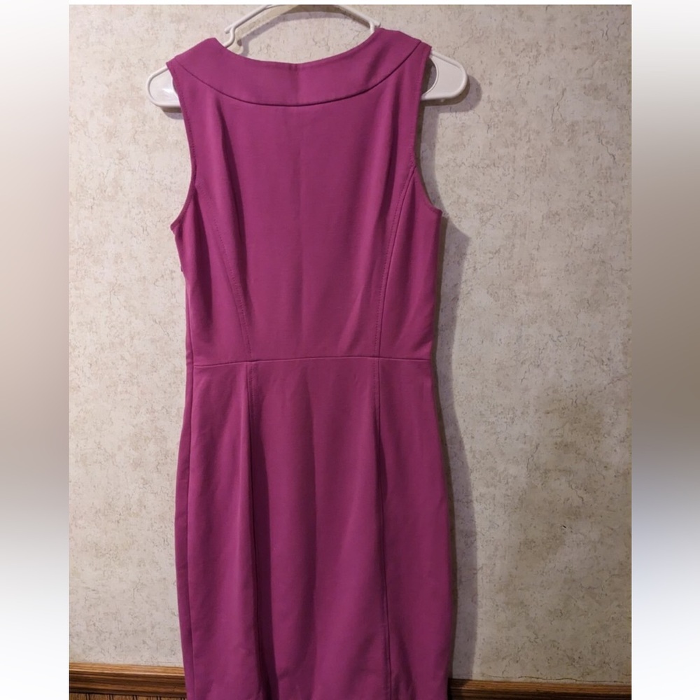 Banana Republic Fuchsia Backless Dress